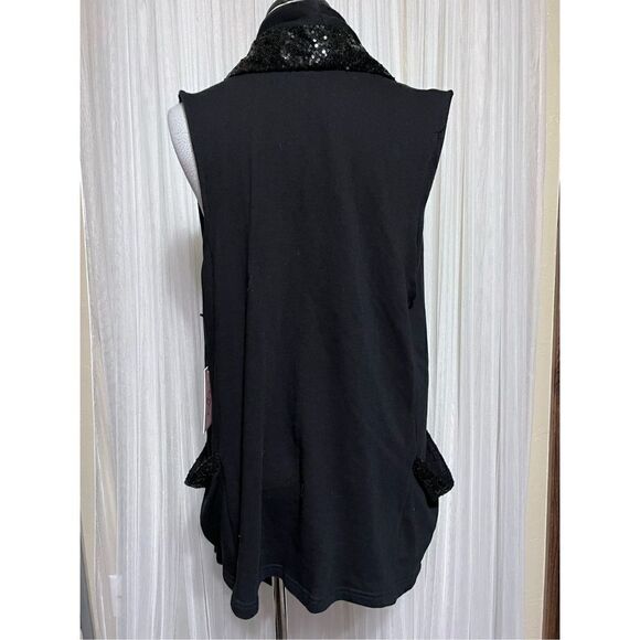 Juicy Couture NWT Sleeveless Sweater Shrug, Tunic Size XS - Picture 4 of 5